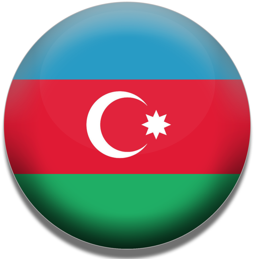 Azerbaijan Flag